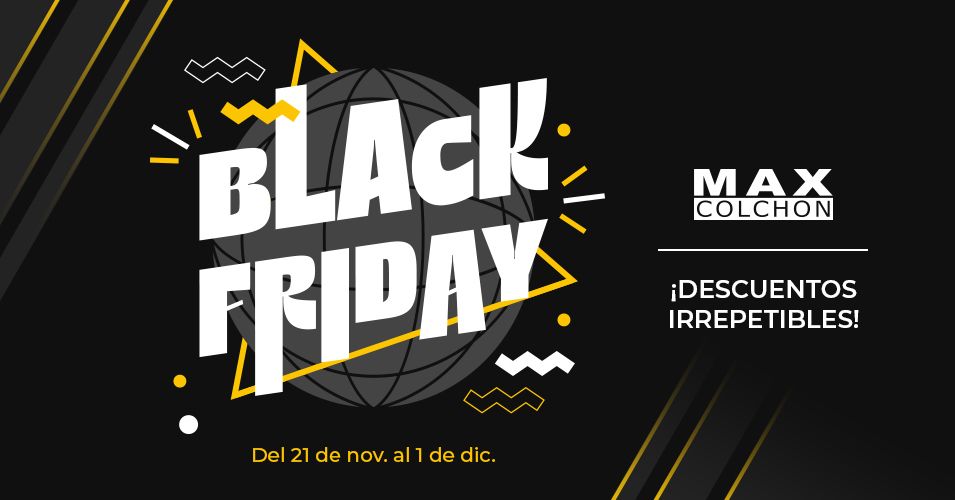 Black Friday de MAXCOLCHON